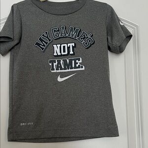 Nike | (3T) Boys Nike Dark Gray Dri-FIT Tee